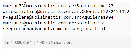 AR Combo Email:Pass
